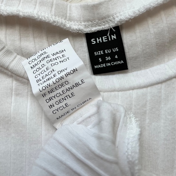 Long-Sleeve Cream Top - Picture 14 of 15